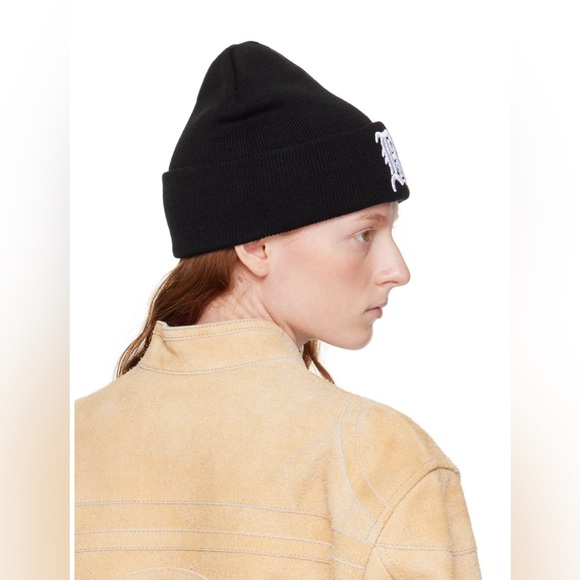 R13 black skully beanie hat - Picture 4 of 7